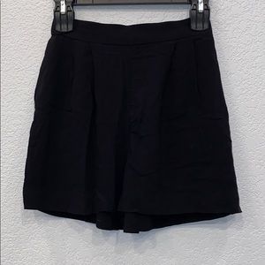 High Waisted Black Shorts